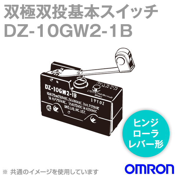 DZ-10GW2-1B双極双投基本スイッチDZシリーズ