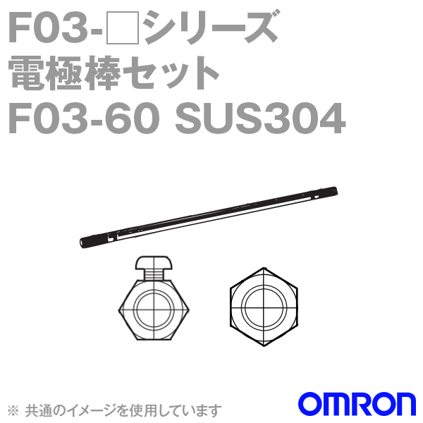 F03-60 SUS304電極棒セット