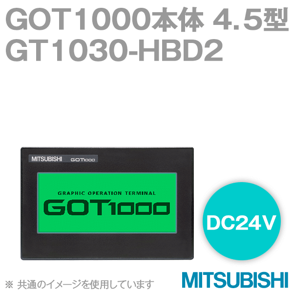 GT1030-HBD2タッチパネル4.5型(288×96) DC24V NN