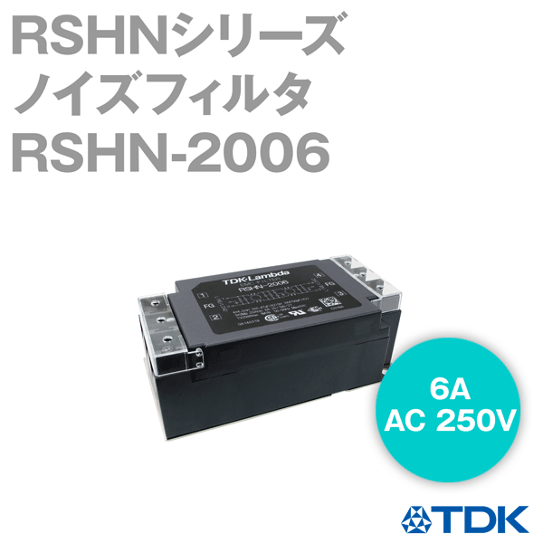 RSHN-2006 ノイズフィルタ6A 250V標準タイプRSHNシリーズ NN